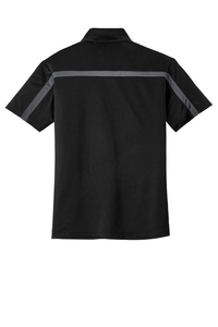 K547 - Port Authority Silk Touch Performance Colorblock Stripe Polo