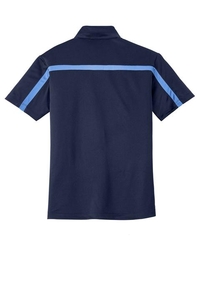 K547 - Port Authority Silk Touch Performance Colorblock Stripe Polo