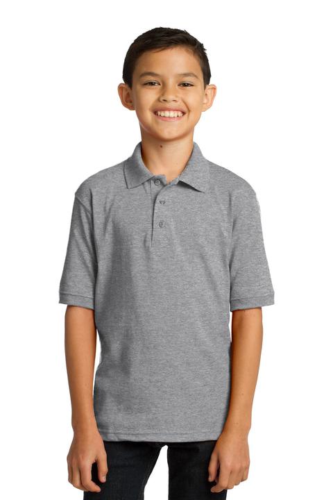 KP55Y - Port & Company Youth Core Blend Jersey Knit Polo