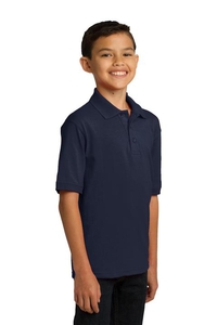 KP55Y - Port & Company Youth Core Blend Jersey Knit Polo