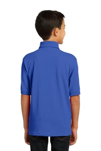 KP55Y - Port & Company Youth Core Blend Jersey Knit Polo
