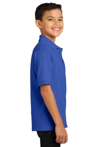 KP55Y - Port & Company Youth Core Blend Jersey Knit Polo