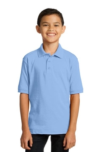 KP55Y - Port & Company Youth Core Blend Jersey Knit Polo