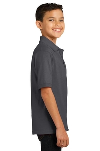 KP55Y - Port & Company Youth Core Blend Jersey Knit Polo