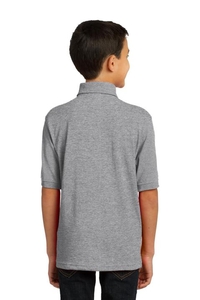 KP55Y - Port & Company Youth Core Blend Jersey Knit Polo