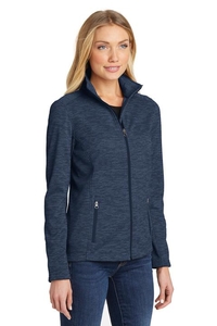 L231 - Port Authority Ladies Digi Stripe Fleece Jacket