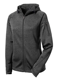 L248 - Sport-Tek Ladies Tech Fleece Full-Zip Hooded Jacket