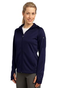 L248 - Sport-Tek Ladies Tech Fleece Full-Zip Hooded Jacket