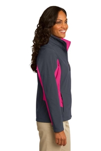 L318 - Port Authority Ladies Core Colorblock Soft Shell Jacket