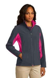 L318 - Port Authority Ladies Core Colorblock Soft Shell Jacket