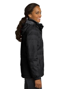 L320 - Port Authority Ladies Brushstroke Print Insulated Jacket