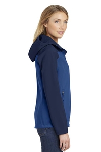 L335 - Port Authority Ladies Hooded Core Soft Shell Jacket