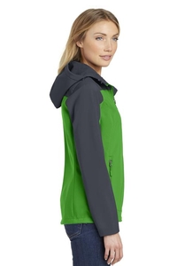 L335 - Port Authority Ladies Hooded Core Soft Shell Jacket