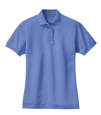 L420 - Port Authority Ladies Heavyweight Cotton Pique Polo. L420