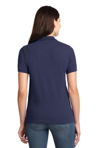 L420 - Port Authority Ladies Heavyweight Cotton Pique Polo. L420