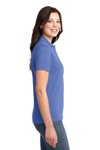 L420 - Port Authority Ladies Heavyweight Cotton Pique Polo. L420