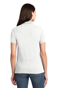 L420 - Port Authority Ladies Heavyweight Cotton Pique Polo. L420