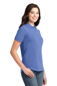 L420 - Port Authority Ladies Heavyweight Cotton Pique Polo. L420