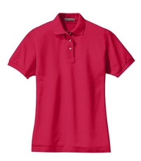 L420 - Port Authority Ladies Heavyweight Cotton Pique Polo.  L420