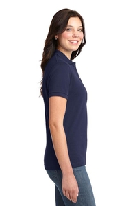 L420 - Port Authority Ladies Heavyweight Cotton Pique Polo. L420
