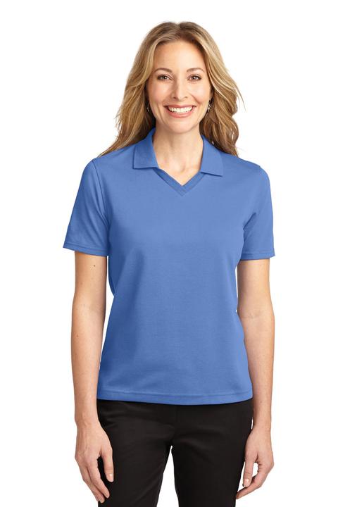 L455 - Port Authority Ladies Rapid Dry Polo. L455