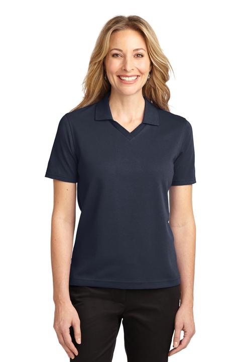 L455 - Port Authority Ladies Rapid Dry Polo. L455