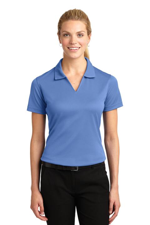 L469 - Sport-Tek Ladies Dri-Mesh V-Neck Polo. L469