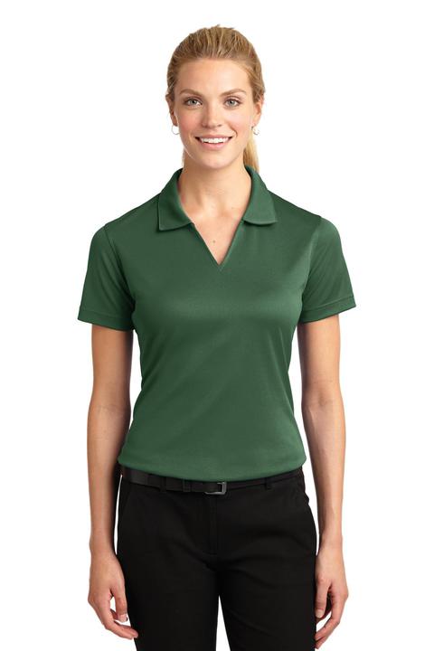 L469 - Sport-Tek Ladies Dri-Mesh V-Neck Polo. L469
