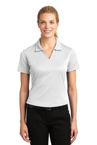 L469 - Sport-Tek Ladies Dri-Mesh V-Neck Polo. L469