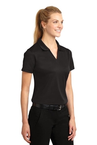 L469 - Sport-Tek Ladies Dri-Mesh V-Neck Polo.  L469