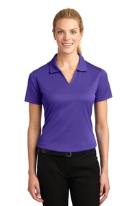 L469 - Sport-Tek Ladies Dri-Mesh V-Neck Polo. L469