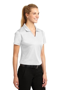 L469 - Sport-Tek Ladies Dri-Mesh V-Neck Polo.  L469