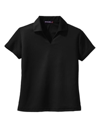 L469 - Sport-Tek Ladies Dri-Mesh V-Neck Polo.  L469