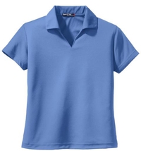 L469 - Sport-Tek Ladies Dri-Mesh V-Neck Polo. L469