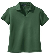 L469 - Sport-Tek Ladies Dri-Mesh V-Neck Polo. L469