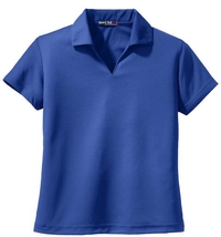 L469 - Sport-Tek Ladies Dri-Mesh V-Neck Polo. L469