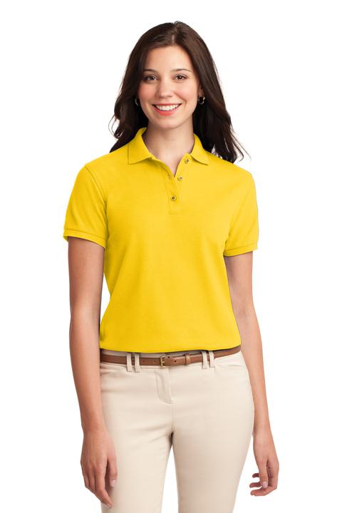 L500 - Port Authority® Ladies Silk Touch Polo