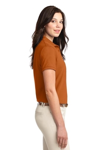 L500 - Port Authority® Ladies Silk Touch Polo