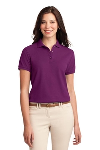 L500 - Port Authority® Ladies Silk Touch Polo.