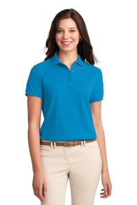 L500 - Port Authority® Ladies Silk Touch Polo