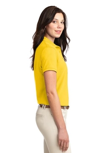 L500 - Port Authority® Ladies Silk Touch Polo