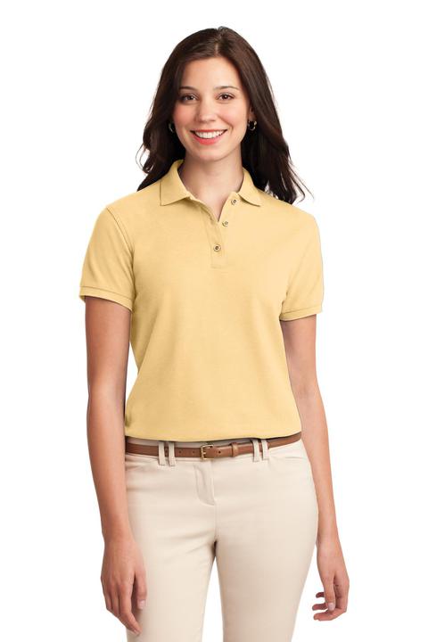 L500 - Port Authority® Ladies Silk Touch Polo