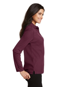 L500LS - Port Authority Ladies Silk Touch Long Sleeve Polo. L500LS