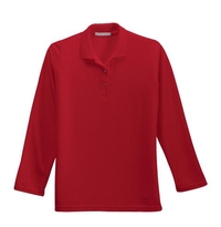 L500LS - Port Authority Ladies Silk Touch Long Sleeve Polo. L500LS