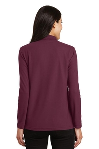 L500LS - Port Authority Ladies Silk Touch Long Sleeve Polo. L500LS