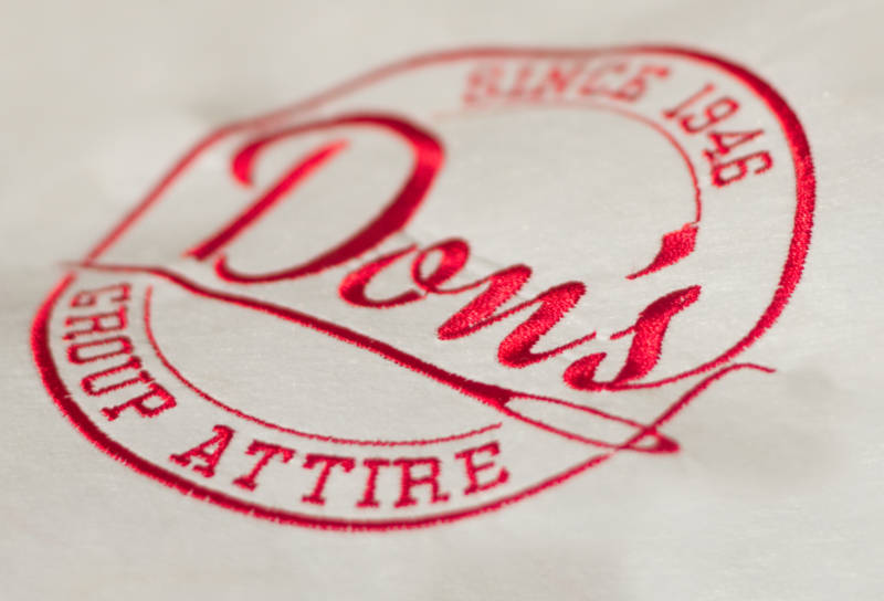 Example of Don's embroidery